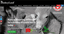 Desktop Screenshot of donkeyland.org